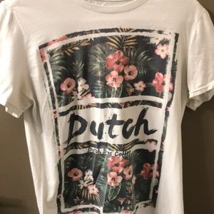 Vintage Dutch Bros Tropical tshirt